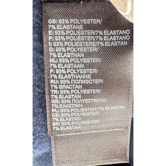 The North Face Mens Navy Full-Zip Fleece Jacket S - Picture 8 of 10